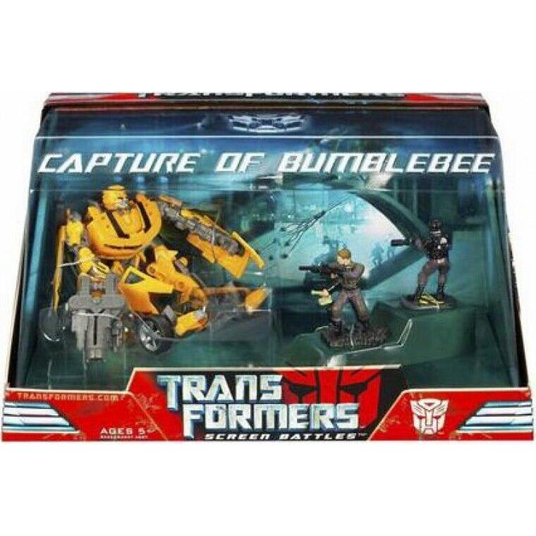 Transformers Movie Screen Battles Capture of Bumblebee Action Figure Set