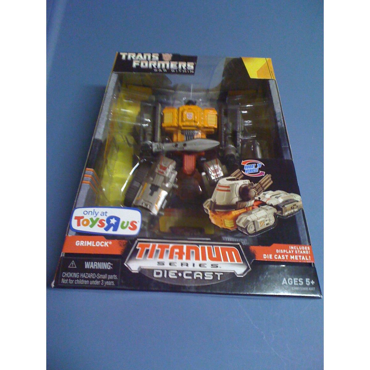 Transformers Toys R Us EX Titanium Die Cast Series Grimlock US