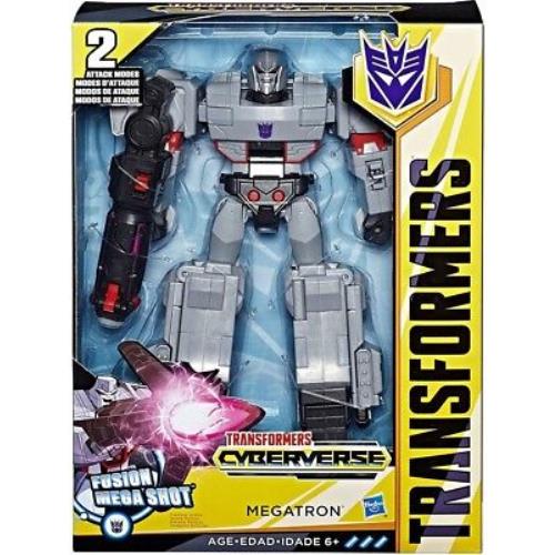 Hasbro Transformers Cyberverse Megatron Ultimate Action Figure Fusion Mega Shot