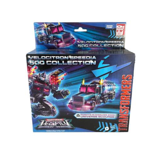 Hasbro Transformers Generations Legacy Scourge/velocitron Speedia 500 Collection