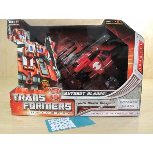 Hasbro Transformers Classic Series Cartoon Autobot Blades Action Figure Toy