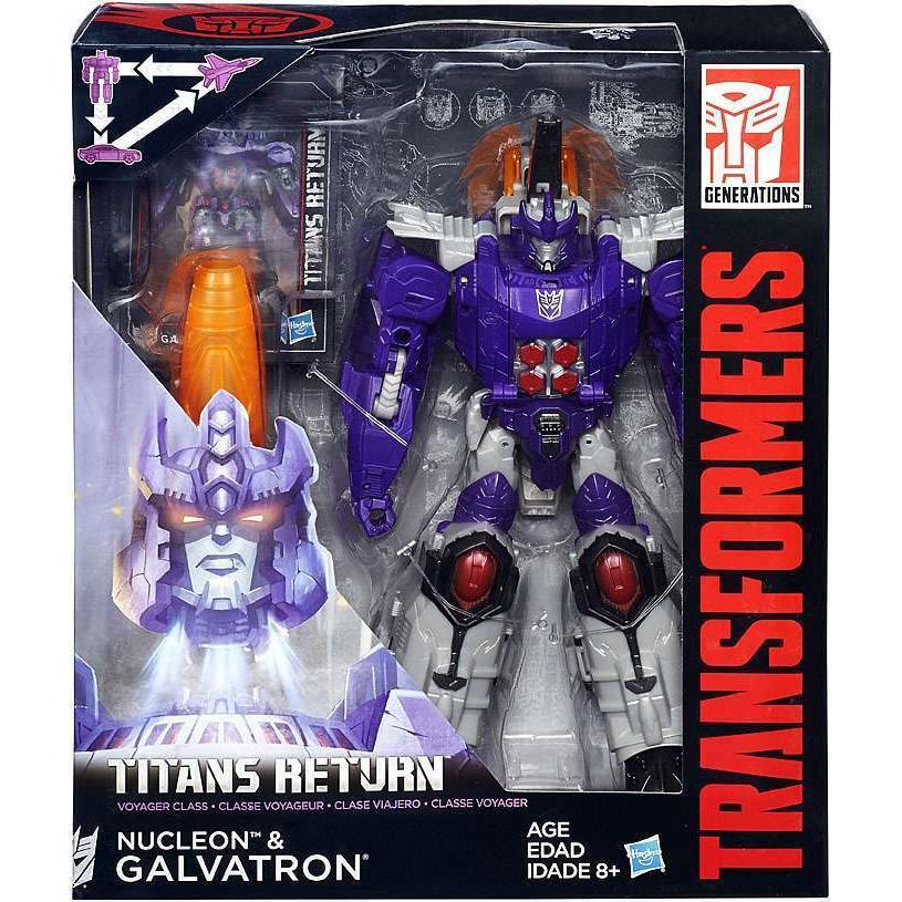 Transformers Generations Titans Return Galvatron Nucleon Voyager Action Figure