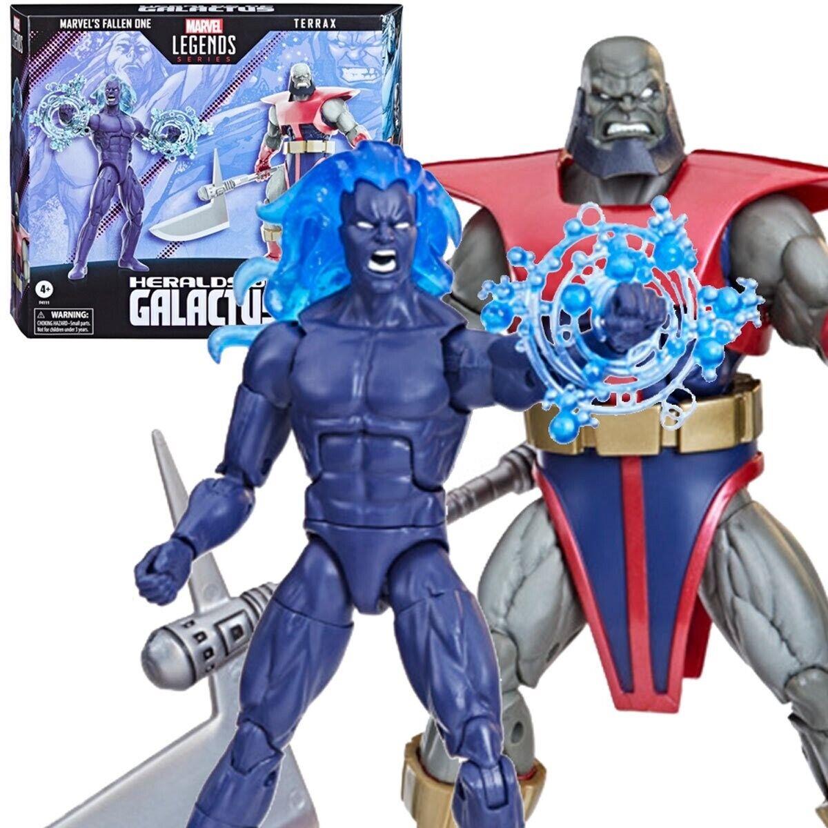 2023 Marvel Legends Heralds Fallen One Terrax 6 Scale Hasbro Figure 2-Pack