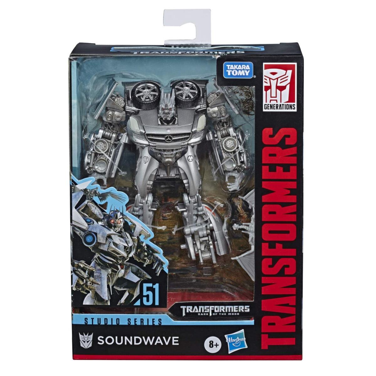 Toys Studio Series 51 Deluxe Class Dark of The Moon Movie Soundwave Action