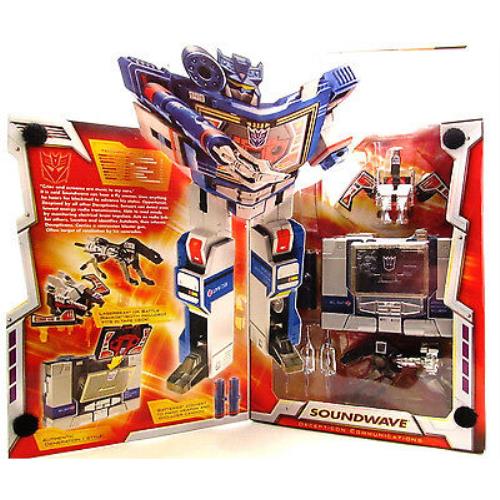 Transformers Toys R US G1 Reissue Soundwave w/ Laserbeak Ravage Tru Mimb