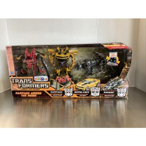 Hasbro Toys R Us Exclusive Transformers Rampage Among The Ruins Set