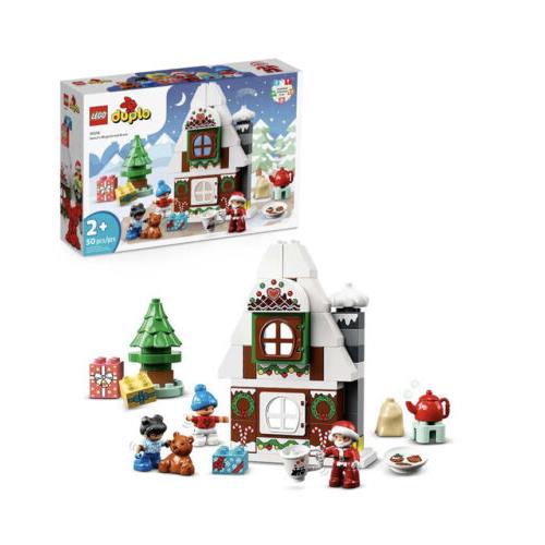 Lego Duplo Santa`s Gingerbread House 10976 Christmas Building Kit 50 Pieces