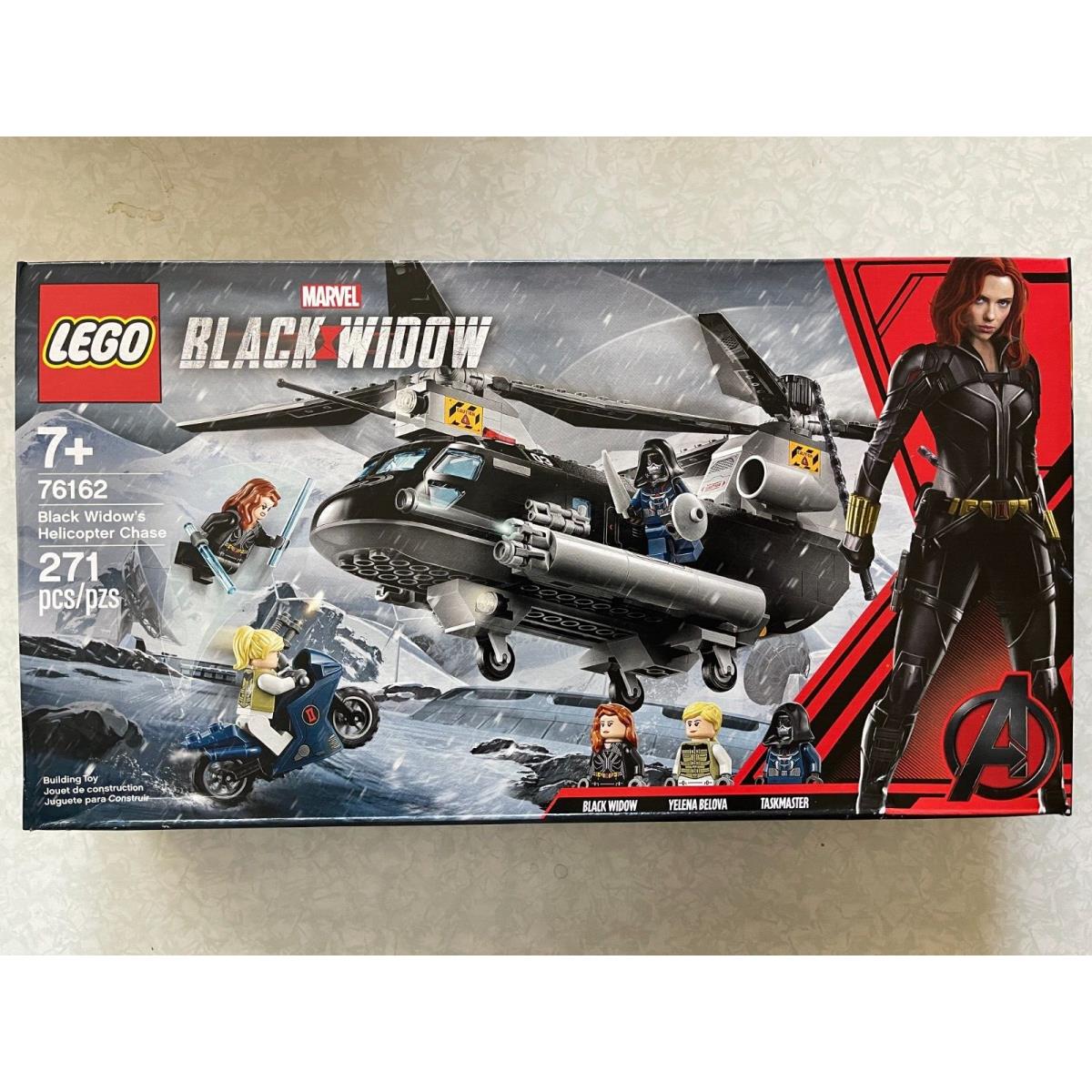 Lego Marvel Avenger 76162 Black Widow`s Helicopter Chase Nisb