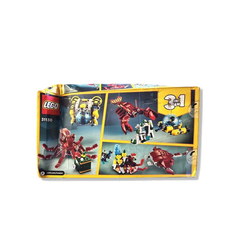 Lego Creator Sunken Treasure Mission 31130 Packaging