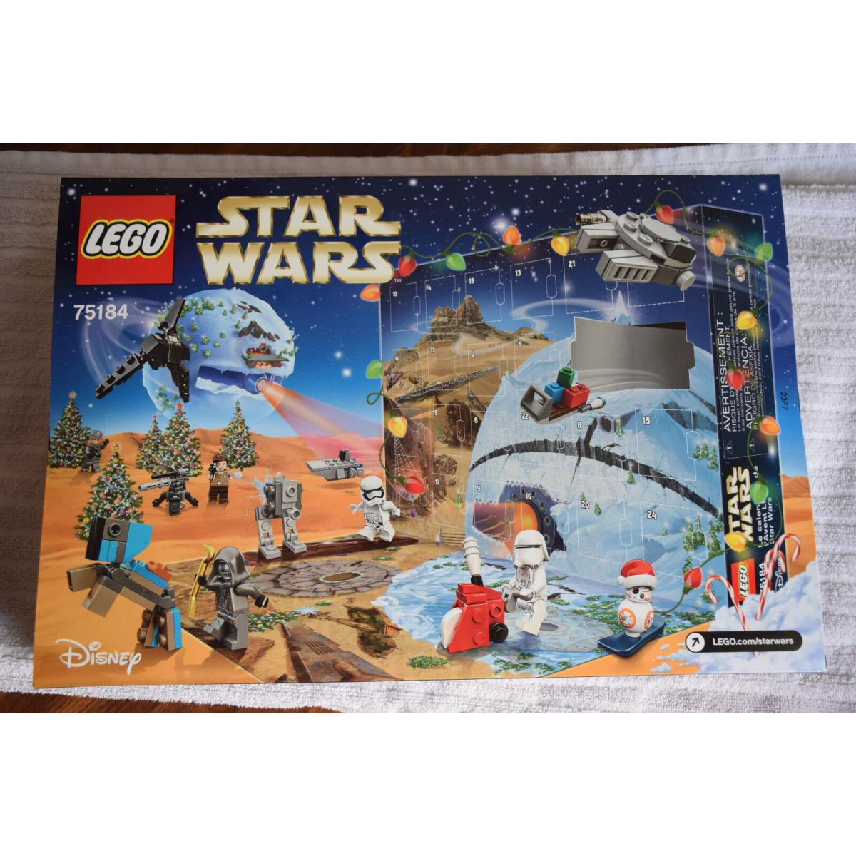 Lego-star WARS-2017 Advent Calendar-75184-309 Pcs-complete Set-new-sealed Box