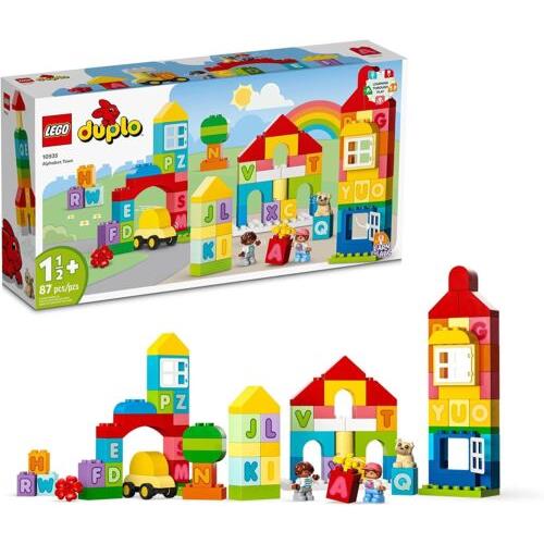 Lego Duplo Classic Alphabet Town 10935 Building Kit 87 Pieces