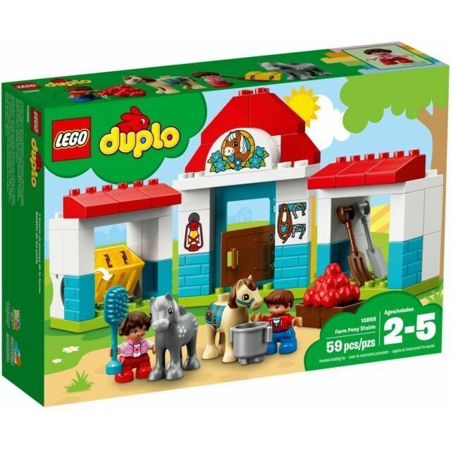 Lego Duplo 10868 in Box Farm Pony Stable Retired Nisb