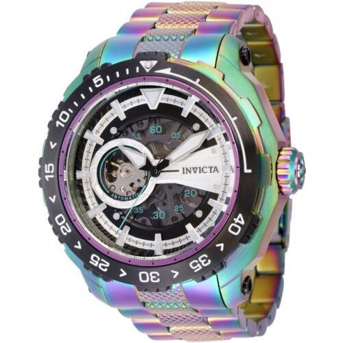 Invicta Men`s Aviator Automatic Multifunction Stainless Steel Watch 40553