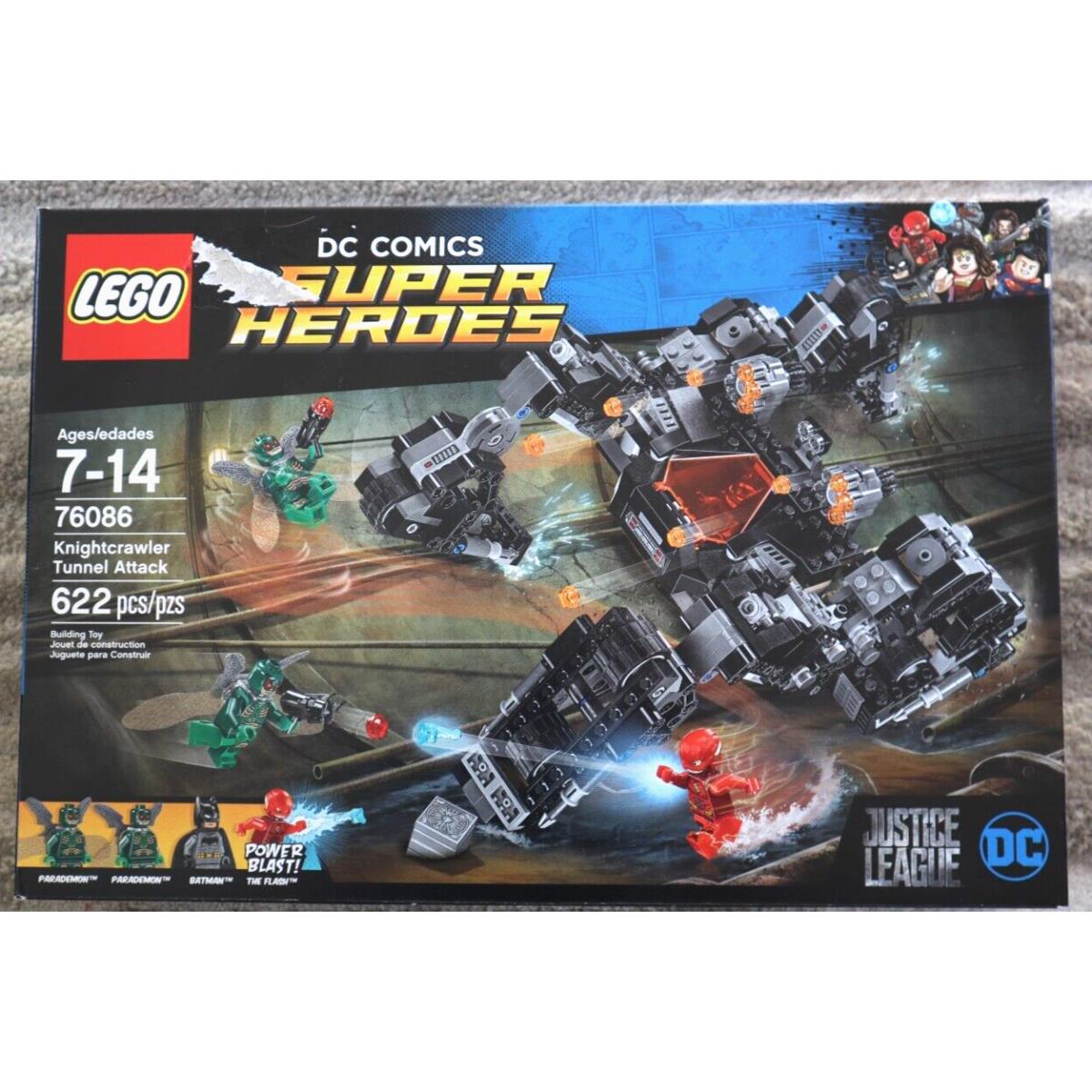 Lego 76086 Knightcrawler Tunnel Attack DC Comics Super Heroes Batman Flash