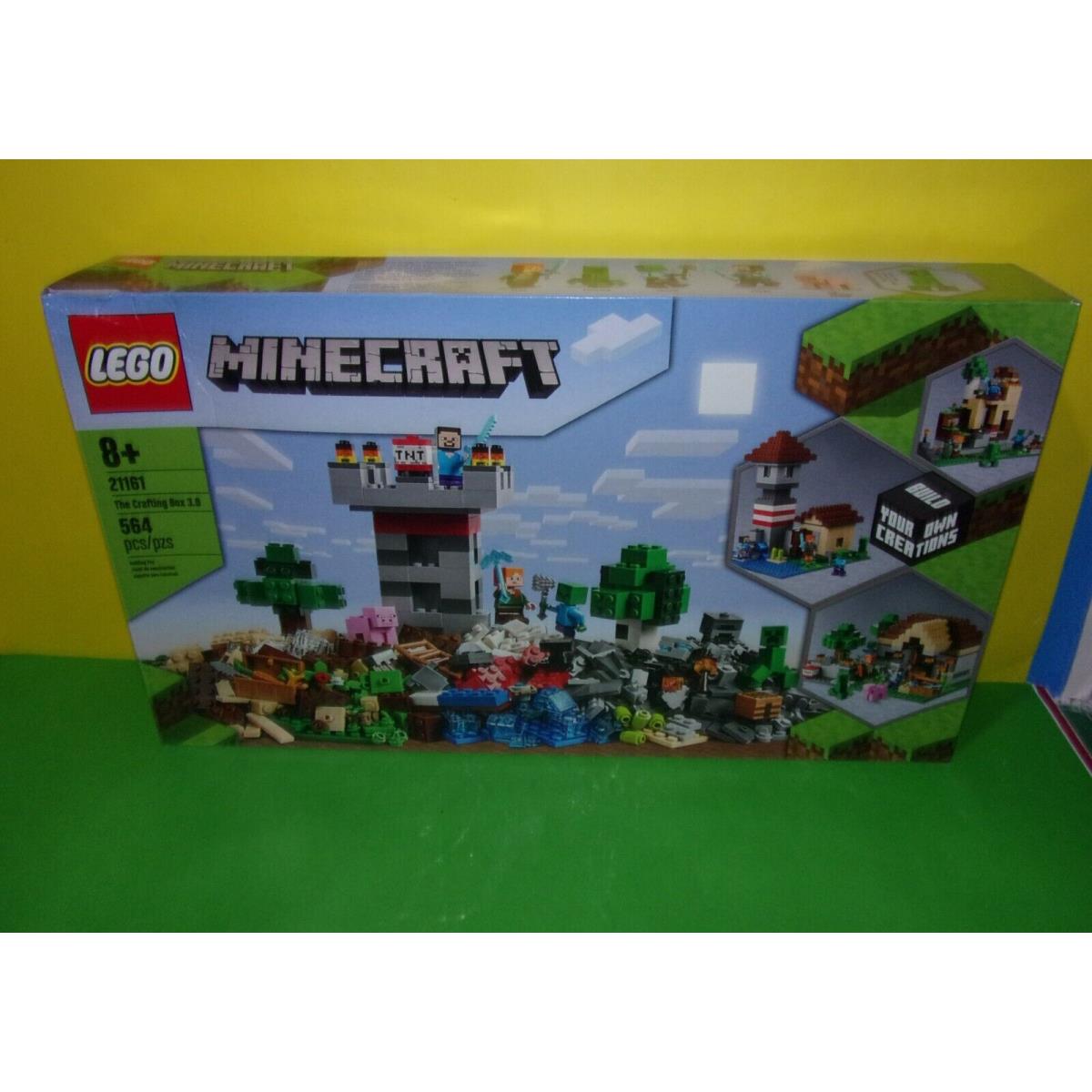 Lego Minecraft The Crafting Box 3.0 21161 Boxed Set