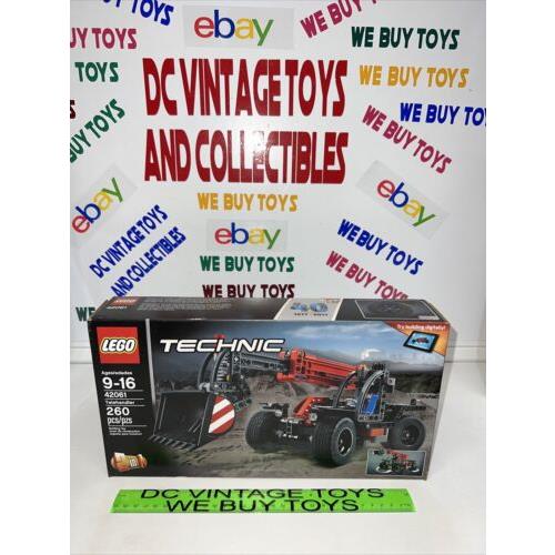 New/retired 2017 Lego Technic Telehandler 2 in 1 Set 42061 w/ 260pcs.NEW