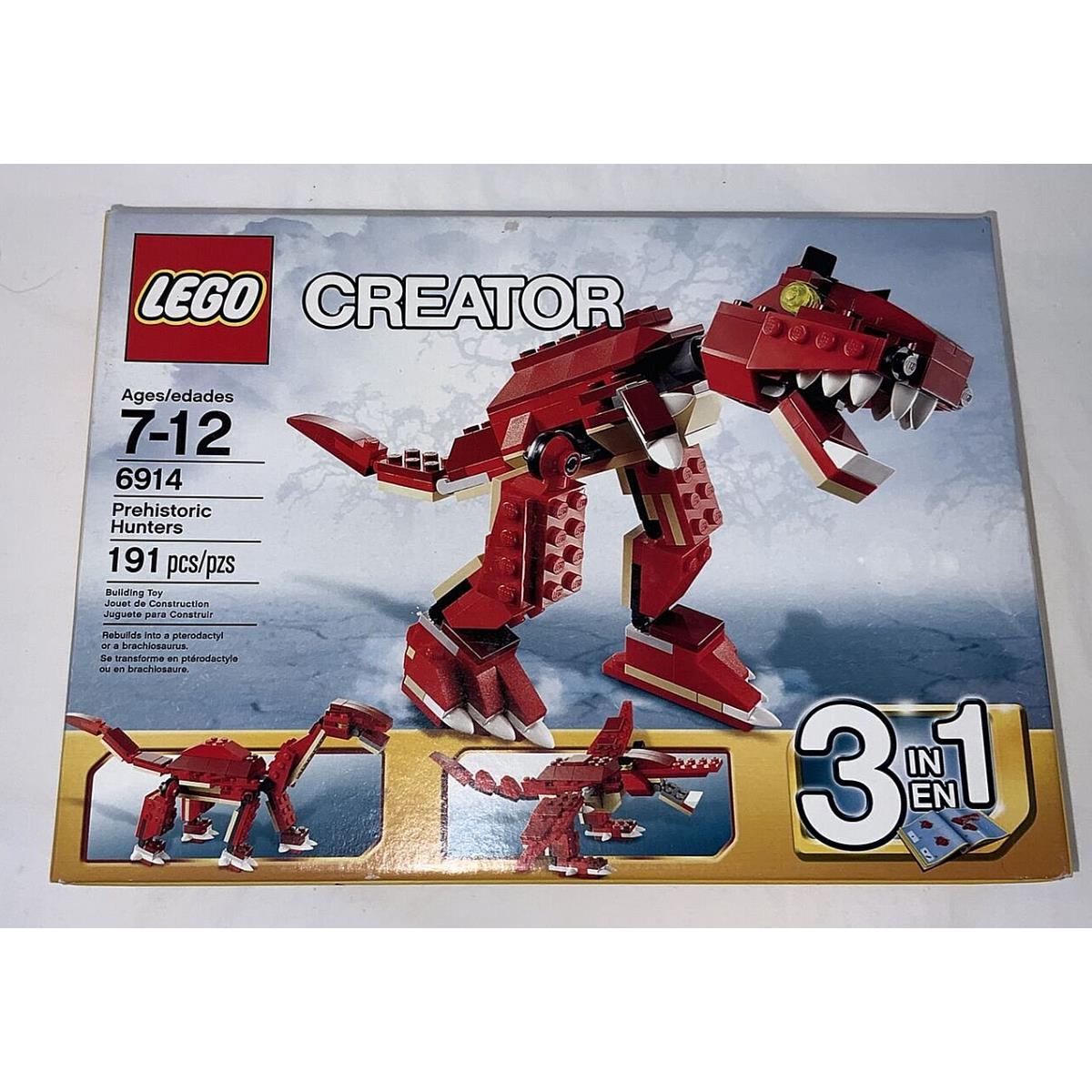 Lego Creator 3in1 6914 Prehistoric Hunters
