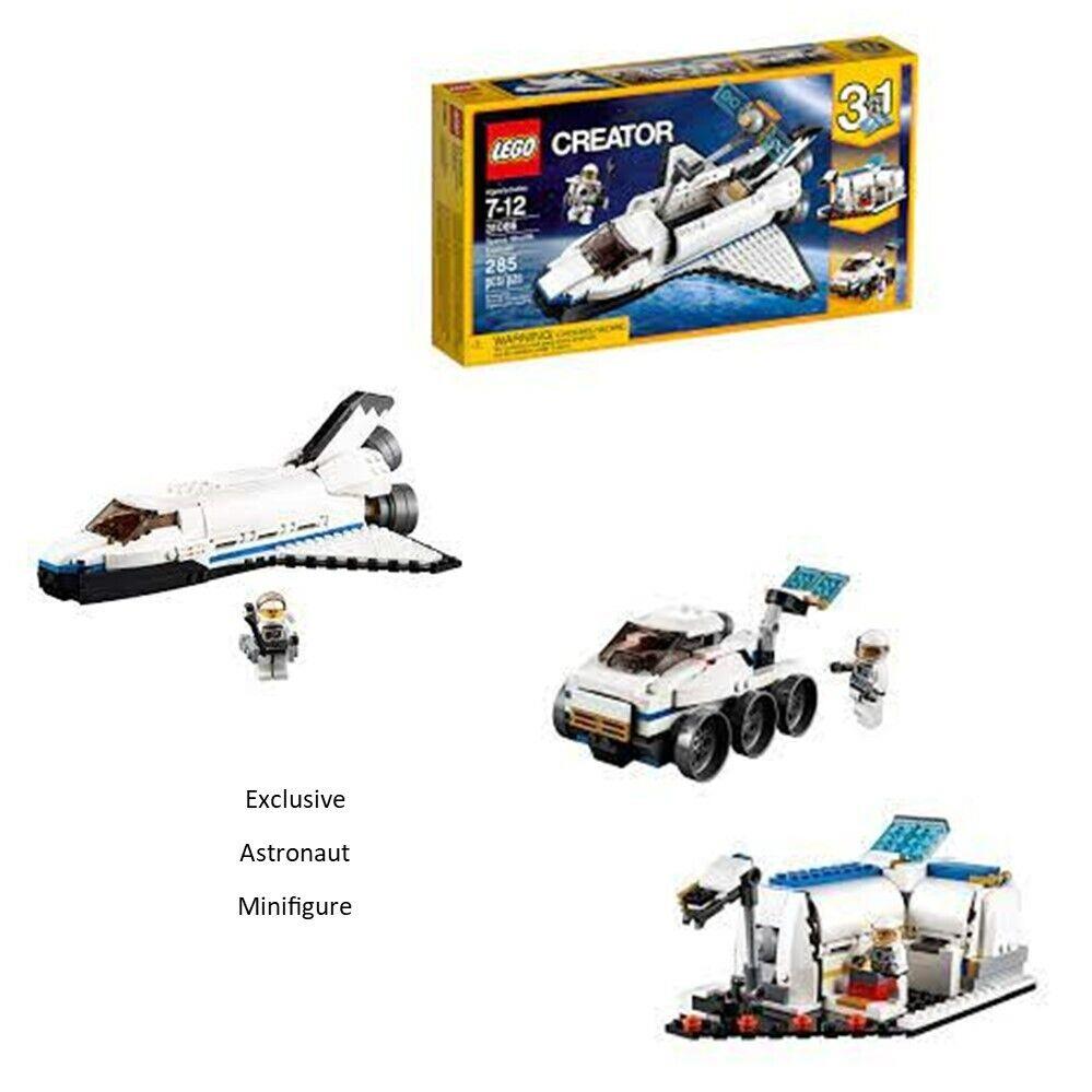Lego Space Shuttle Explorer 31066 Exclusive Astronaut Minifigure with Backpack