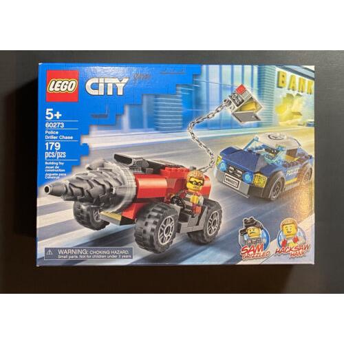 Lego City Set 60273 Police Driller Chase