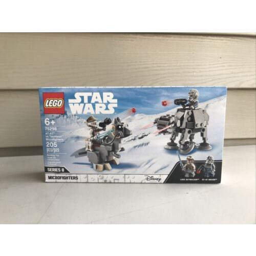Lego Star Wars At-at Vs Tauntaun Microfighters Building Set 75298