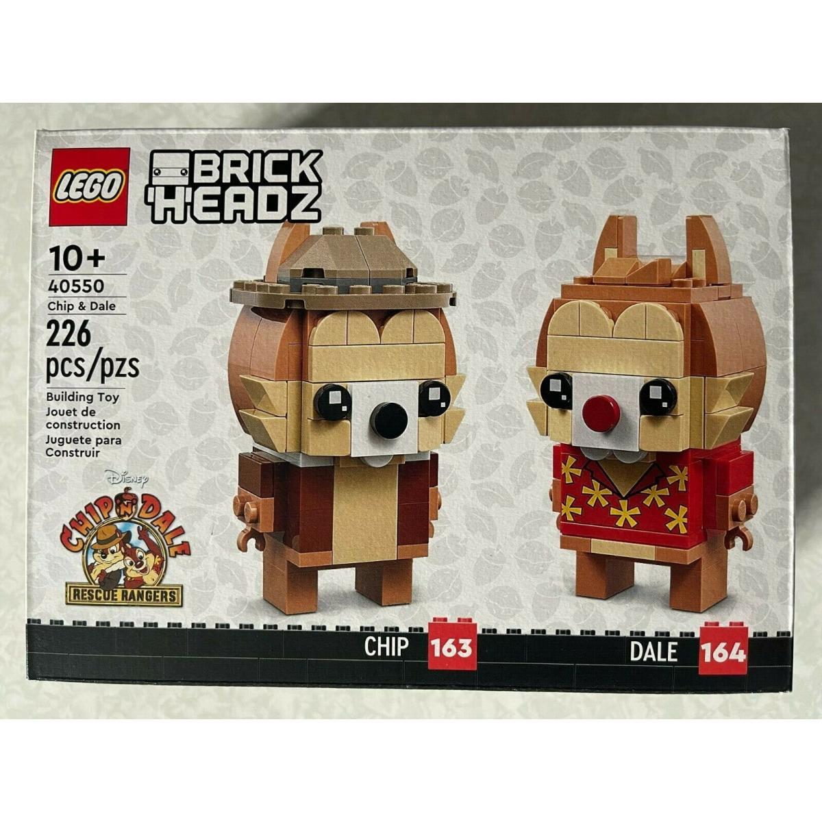 Lego Disney Brickheadz 40550 Chip `n` Dale Nisb Rescue Rangers