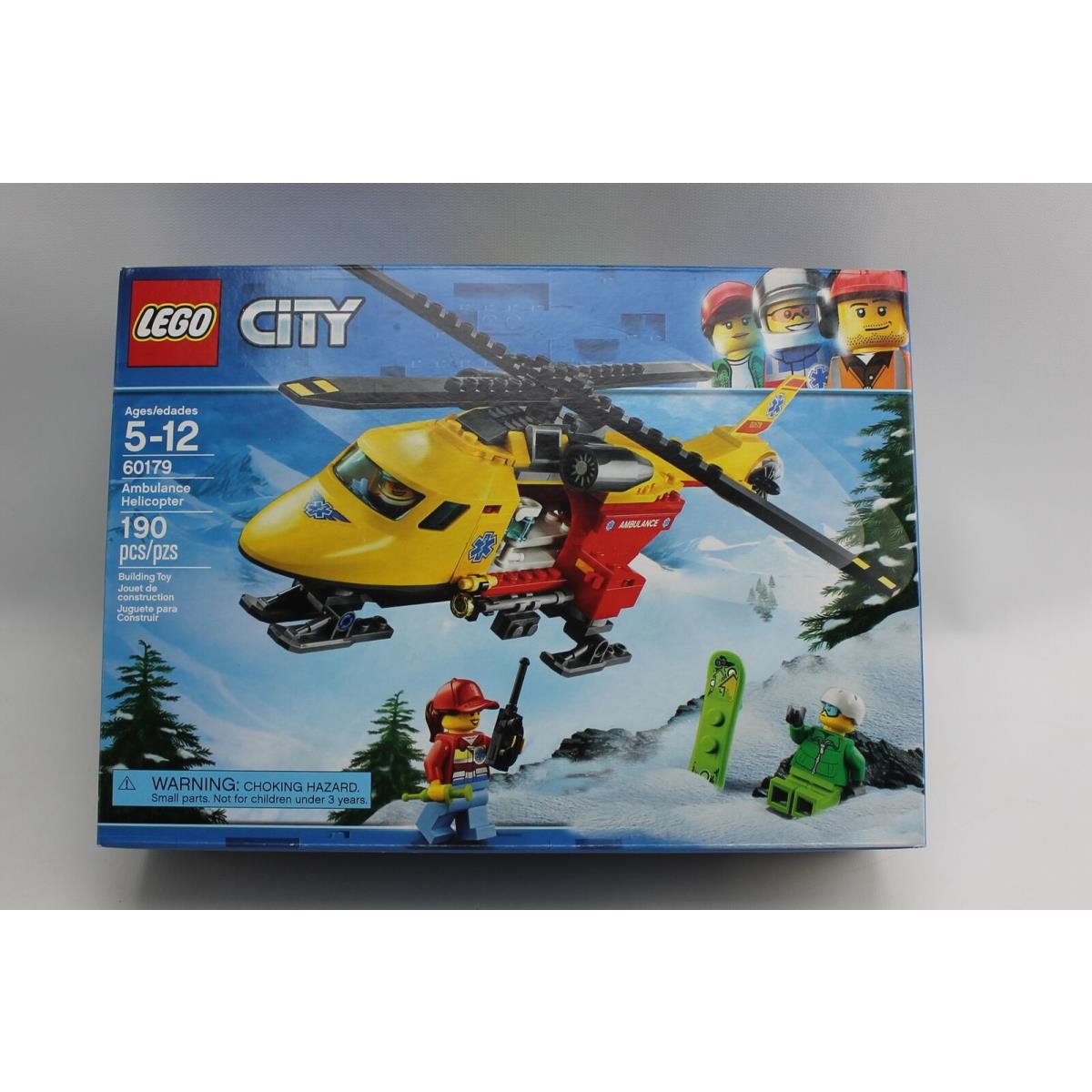 Lego City Ambulance Helicopter Set 60179