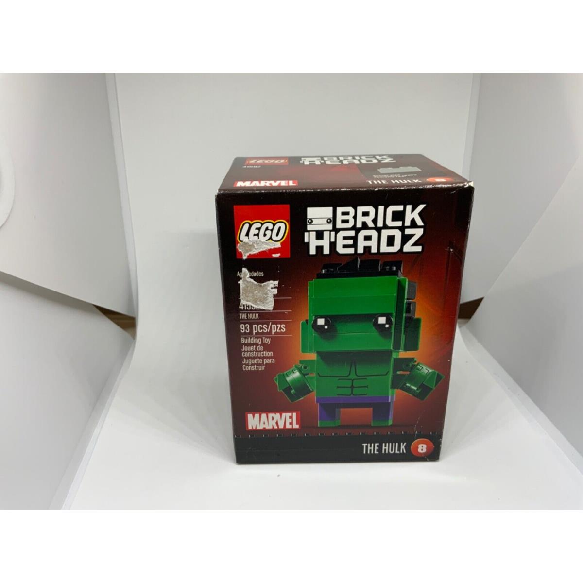 Lego 41592 Brickheadz The Hulk 8 New/sealed Retired