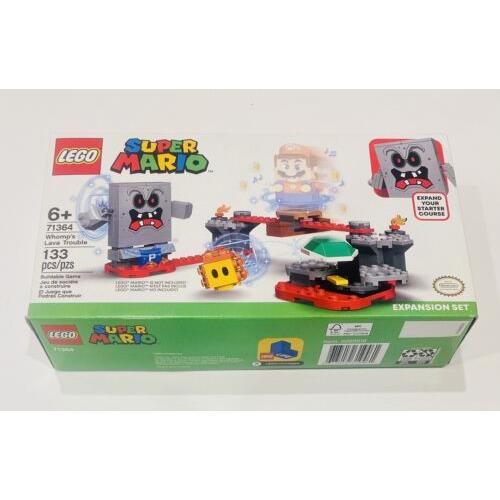 Lego Super Mario Whomp s Lava Trouble Expansion Set 71364 Building Kit 133 Pcs
