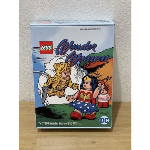 Lego DC Wonder Woman Vs Cheetah 1984 Exclusive For Movie Limited Ed In H