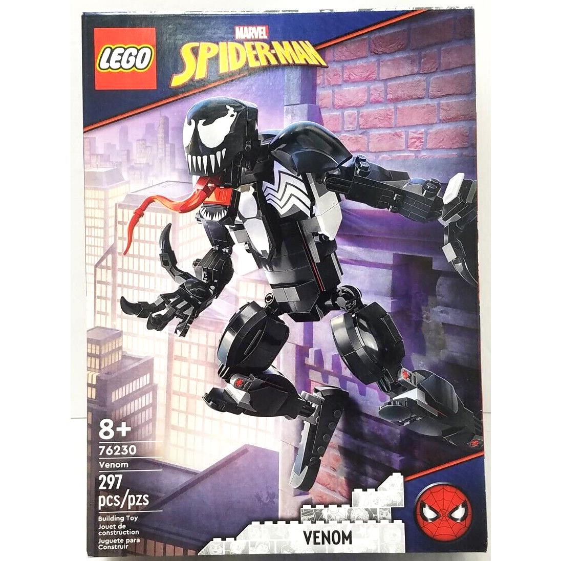 Lego Marvel Spider-man Venom 297pc Figure Building Toy Item 76230 2022