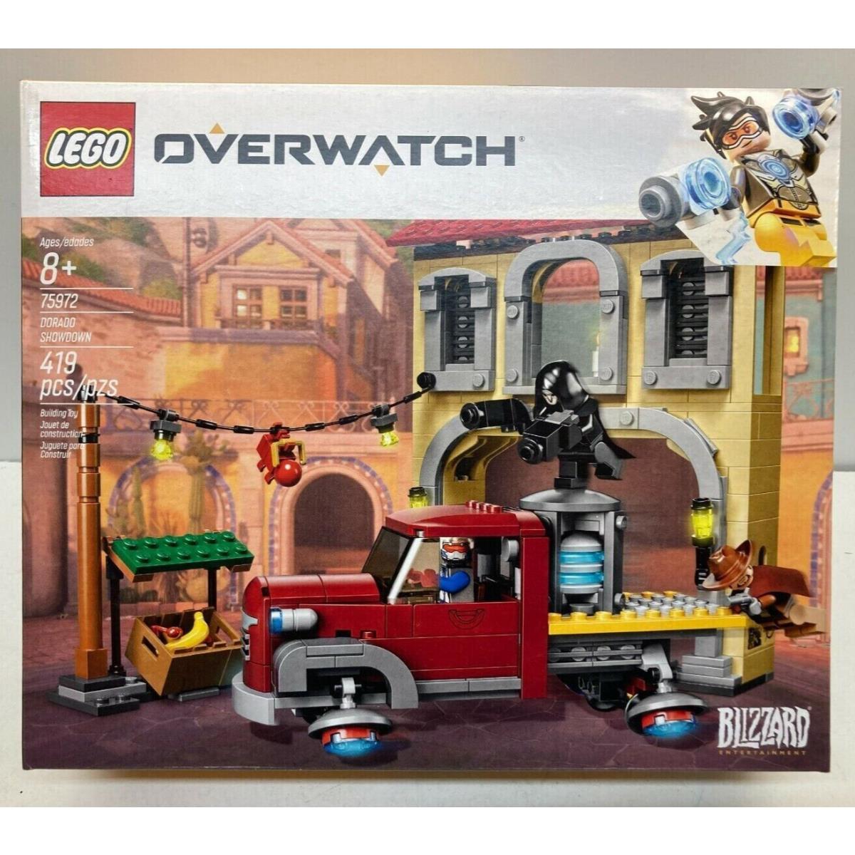 Lego Overwatch Dorado Showdown 75972 Building Kit 419 Pcs Retired Set