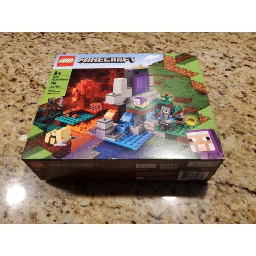 Lego Minecraft 21172 The Ruined Portal Nether Either Skeleton