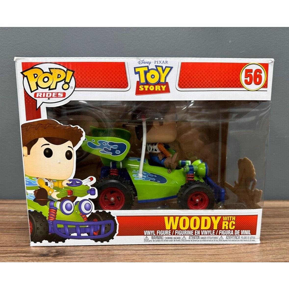 Funko Pop Disney Pixar Toy Story Woody with RC 56 Vinyl Figure