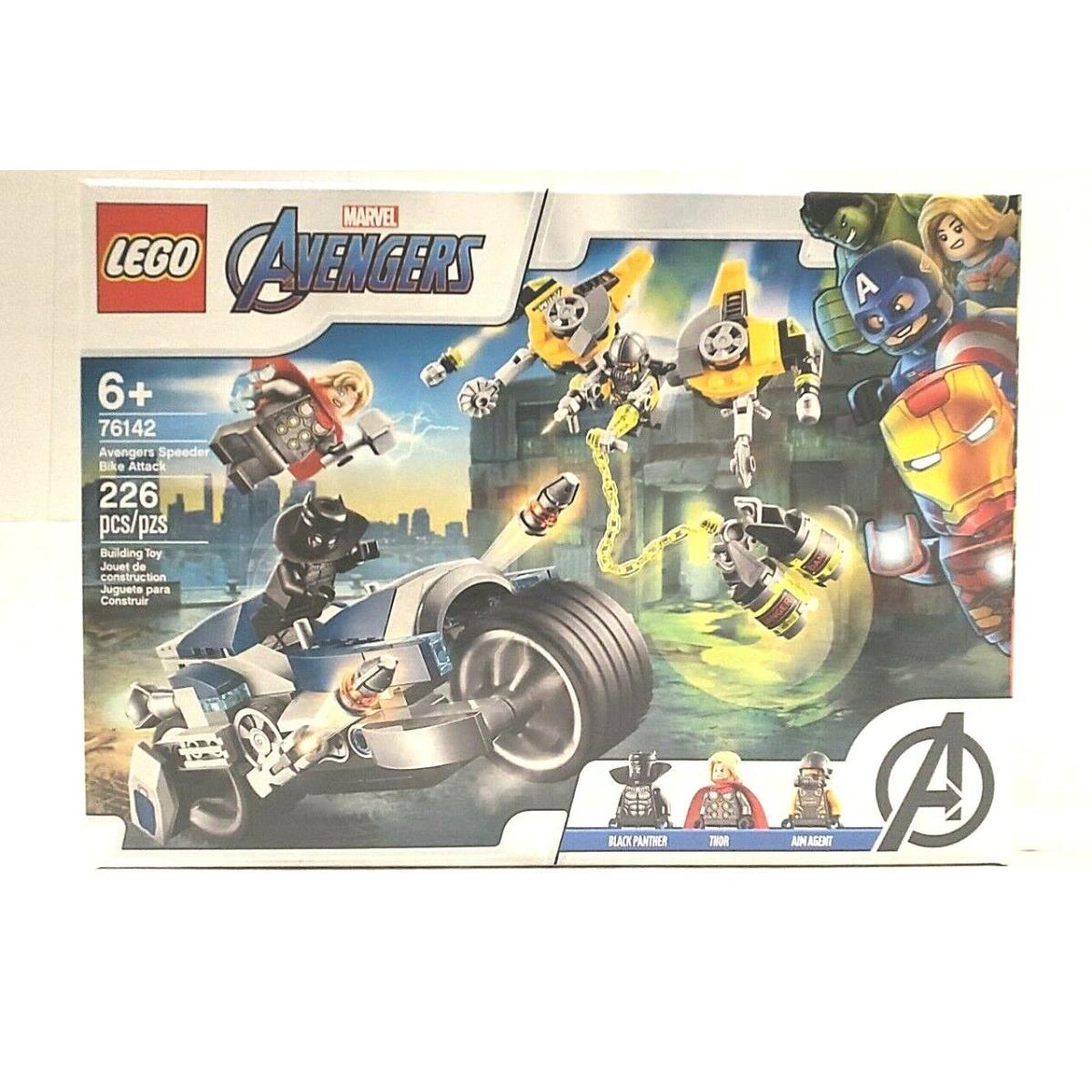 Lego 76142 Marvel Avengers Speeder Bike Attack 226 Piece Building Set Toy 2020