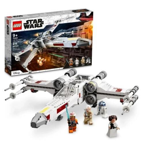 Lego Star Wars Luke Skywalkers X-wing Fighter 75301 Building Toy Set