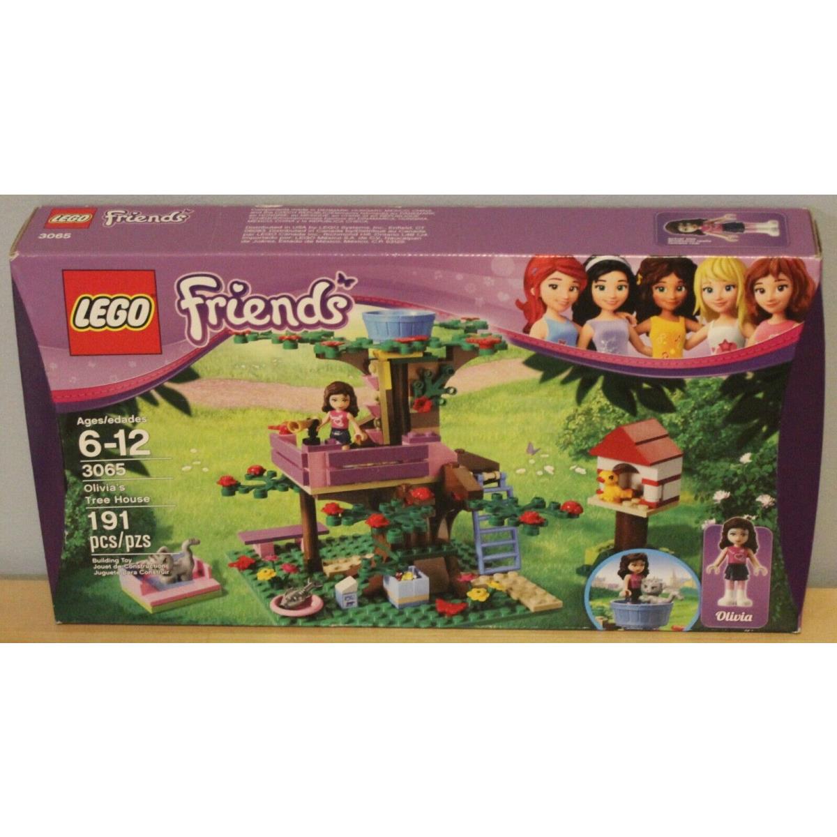 Shelf Wear/new/sealed Lego Friends Olivia`s Tree House 3065
