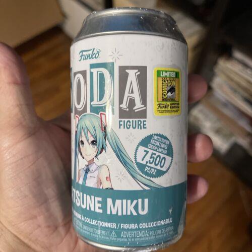 Sdcc 2022 Comic Con Sticker Exclusive Funko Soda: Hatsune Miku In Hand /7500