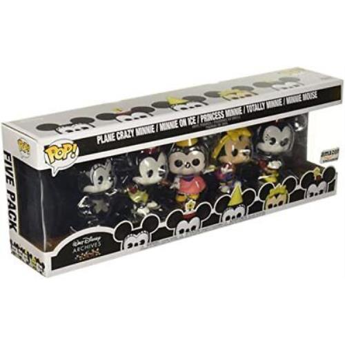 Funko Pop Disney: Minnie Mouse 5 Pack Amazon Exclusive