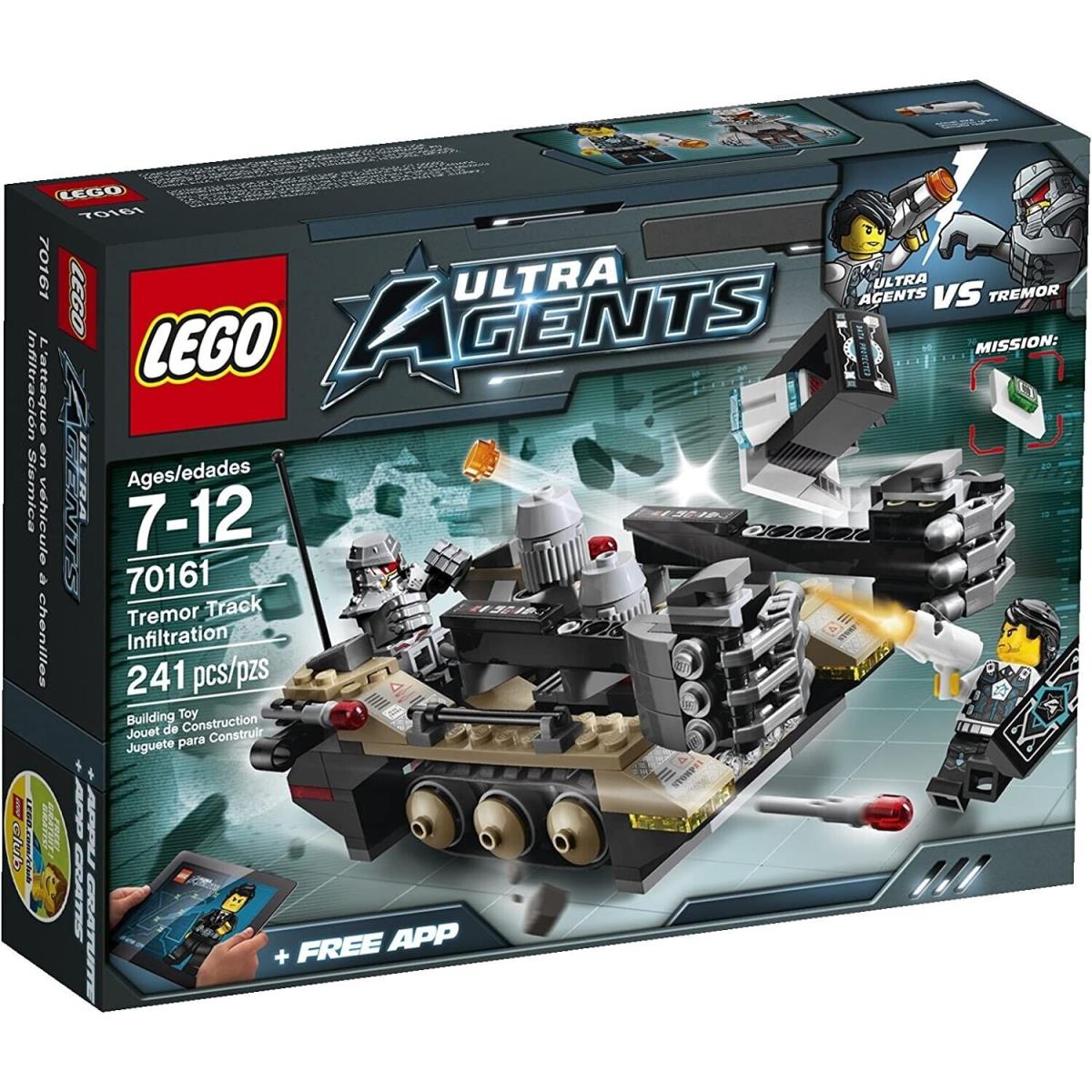 Lego - 70161 - Ultra Agents - Tremor Track Infiltration - Box