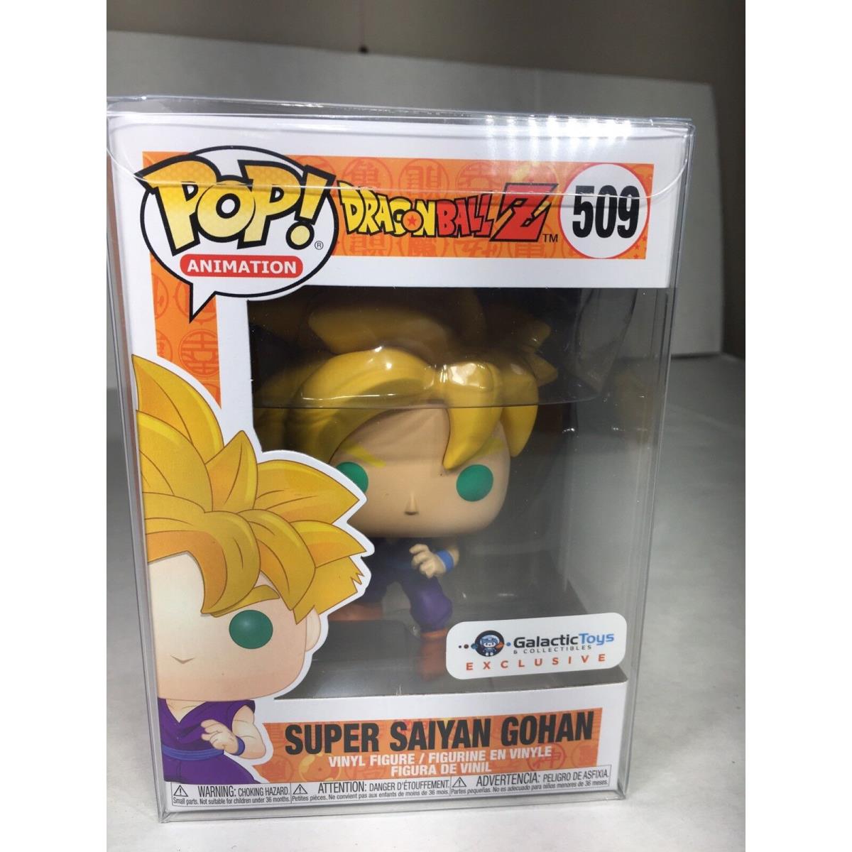 Funko Pop Super Saiyan Gohan - Dbz Dragon Ball Z Galactic Toys Exclusive