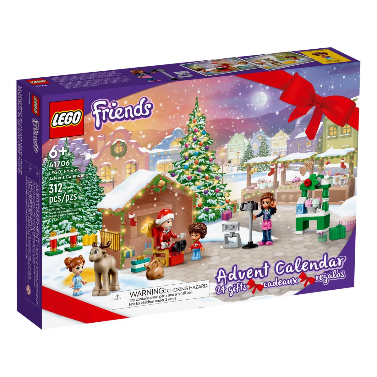 Lego 41706 24 Giftsfriends Advent Calendar Building Toy Set Ages 6+ 312 Pieces q