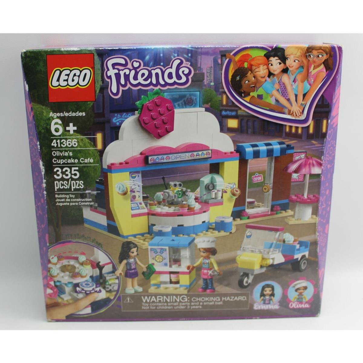 Lego Friends 41366 Olivia`s Cupcake Cafe Set