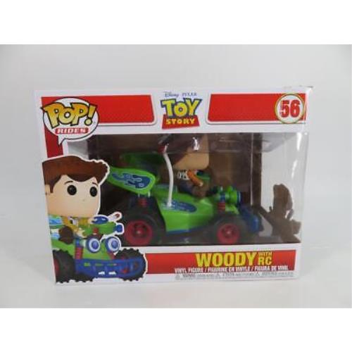 Funko Pop Rides 56 Disney Toy Story Woody with RC Car Vinyl Figure