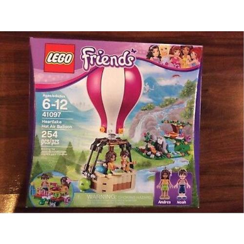 Lego Friends Heartlake Hot Air Balloon Set 41097 in Box
