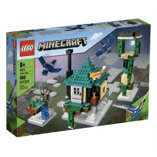 Lego 21173 Minecraft The Sky Tower 565 Pieces 2021 Kit