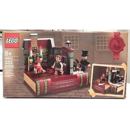 Lego 40410 Charles Dickens Tribute Holiday Event Christmas Complete