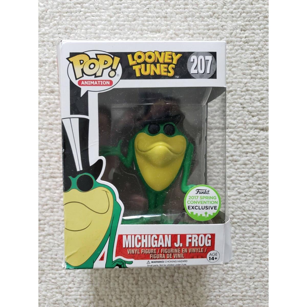 Funko Pop Animation Looney Tunes Michigan J. Frog 2017 Spring Convention Toy
