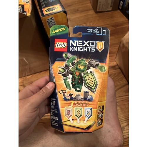 Lego Nexo Knights Ultimate Aaron 70332 and - Retired