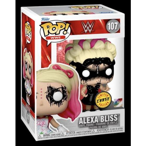 Alexa Bliss Funko Pop Wwe Wrestling 107 Chase Limited Edition Collectible Toy