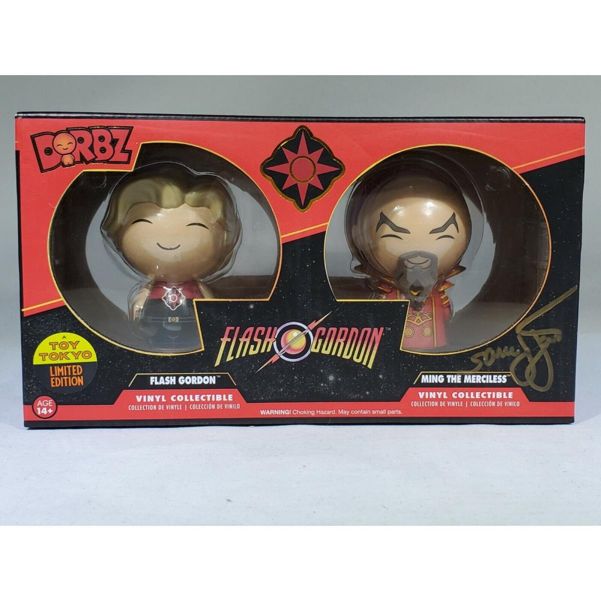 Drbz Flash Gordon Toy Tokyo Limited Edition Signed Sam Jones